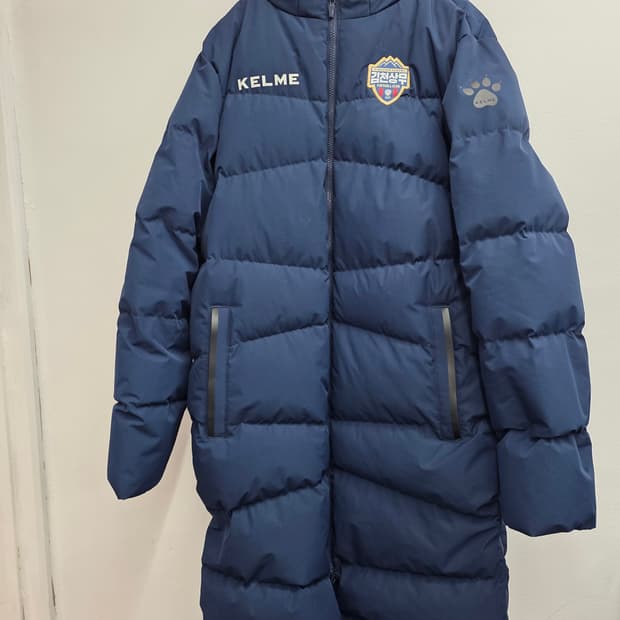 K리그 김천상무 롱패딩 (켈미 XL)