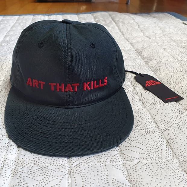 [OS] 갤러리디파트먼트 아트댓킬 캡 모자 블랙 새제품