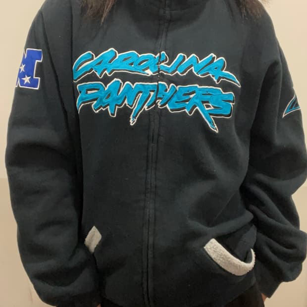 NFL pro Carolina Panthers 쉐르파 집업