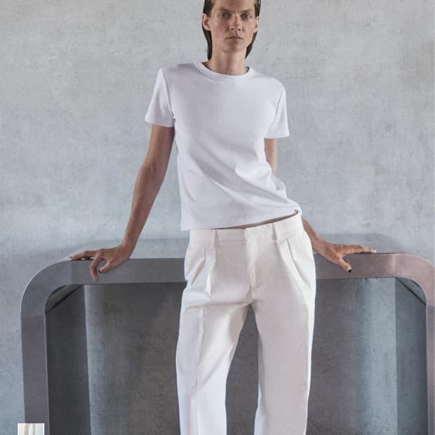 ZARA 반팔 화이트 M