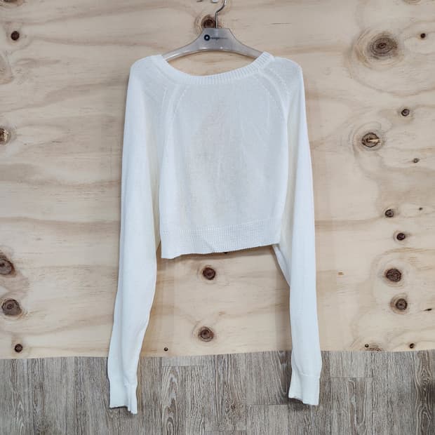 1061) 크롭 니트 긴팔티