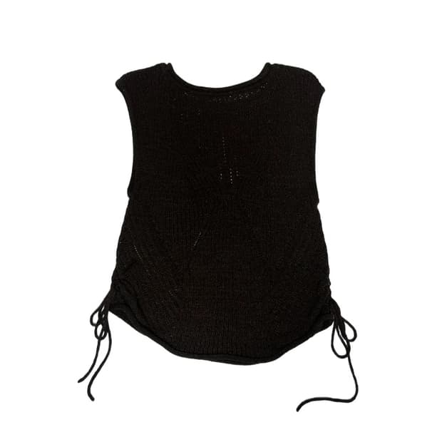 Brown Side Tie Top 상품이미지1