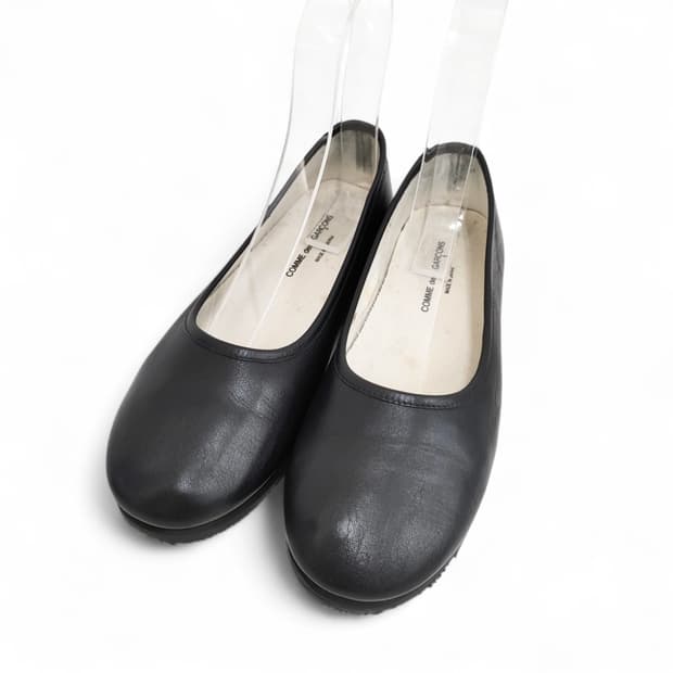 꼼데가르송 소가죽 플랫슈즈