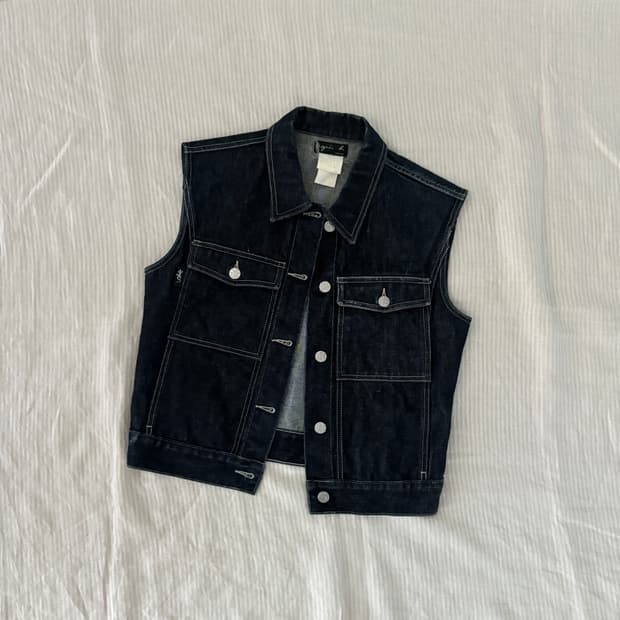  ▫️Agnes. B Denim Vest