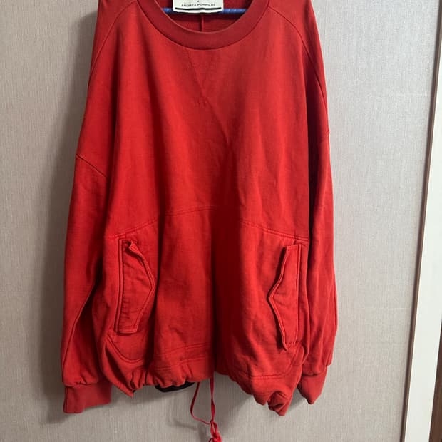 OnitsukaTiger x Andrea Pompilio 오버핏 맨투맨