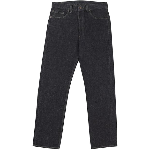 1995 USA 리바이스 501-0658 선염색 블랙 데님 팬츠 빈티지