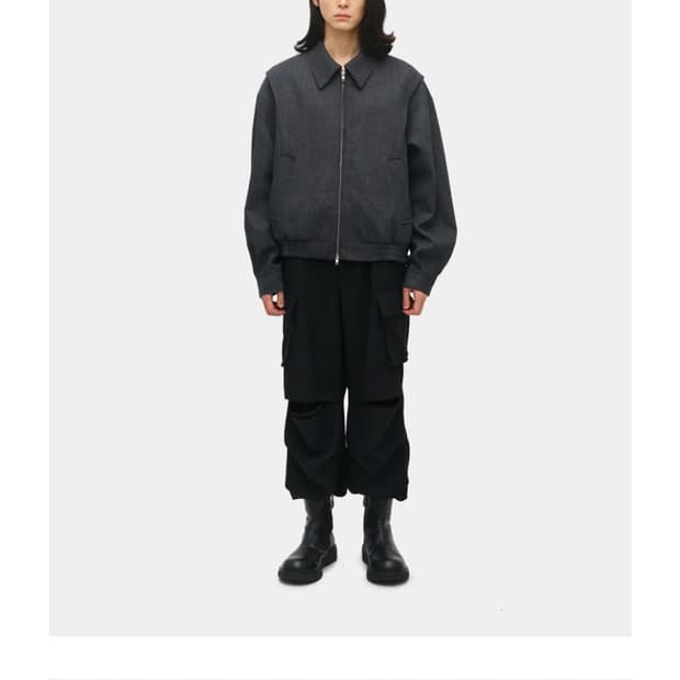 𝐂𝐎𝐎𝐑 타스마니아 울 보머 블루종 m