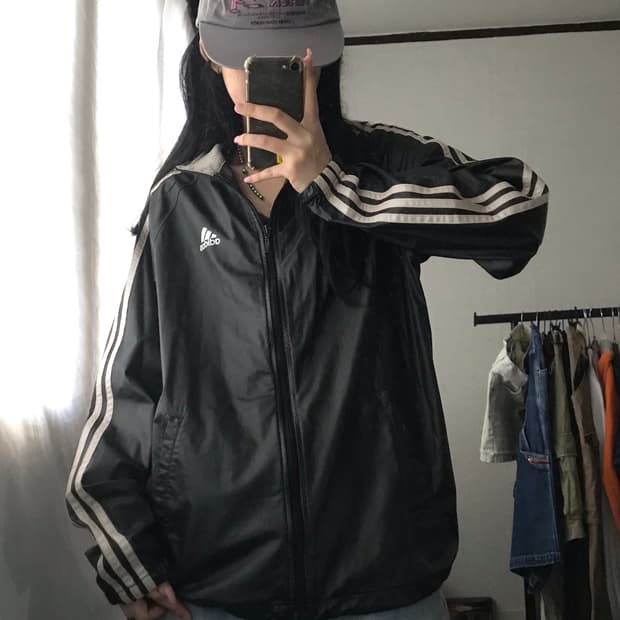 아디다스 00s 삼선 바람막이