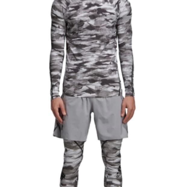 아디다스 X Alphaskin 360 1/1 롱 슬리브 세트 M