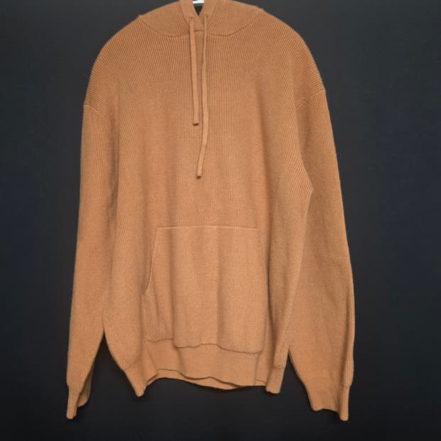 수아레 워셔블 후드 니트 브릭(M사이즈)