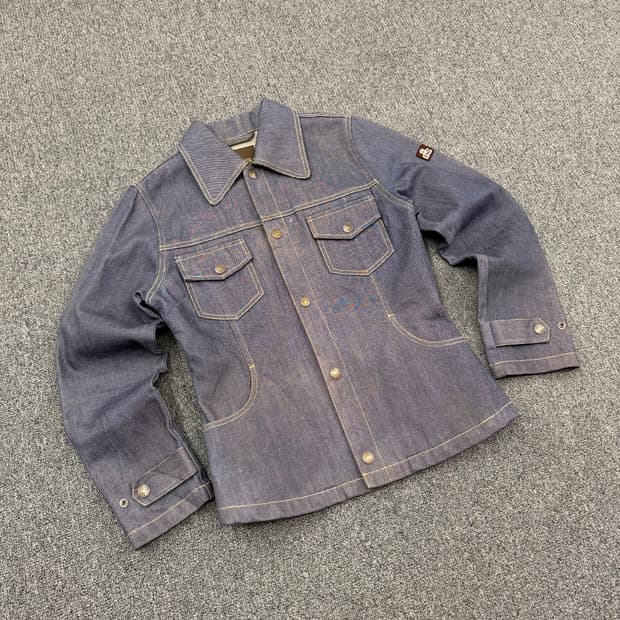 M) 지스타 빈티지 셀비지 데님 자켓