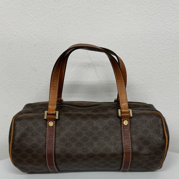 셀린느 마카담 보스톤 미니 토트백