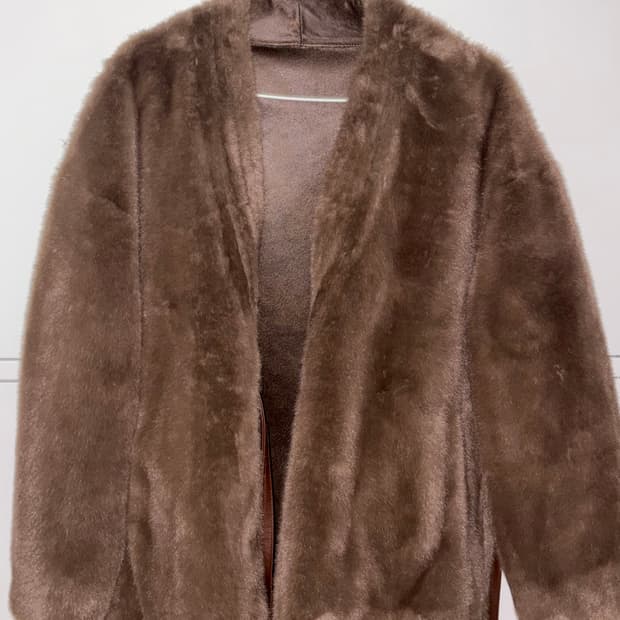 Brown Fur 빈티지 퍼자켓