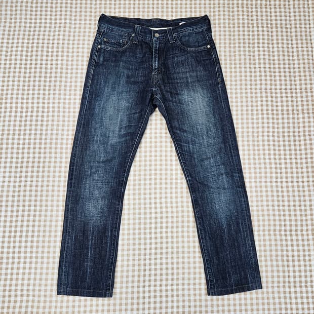 리바이스 프리미엄 데님 청바지 남자32