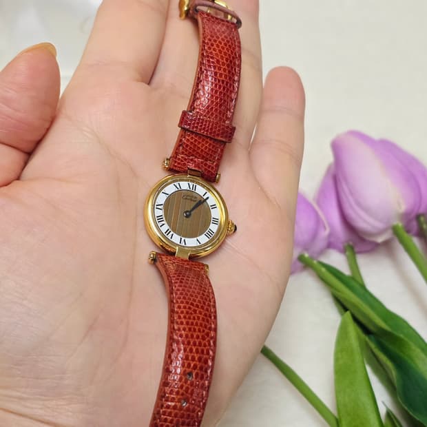 까르띠에방돔시계 여성용 정품