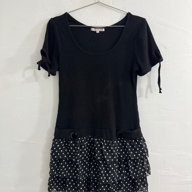 dot layered onepiece