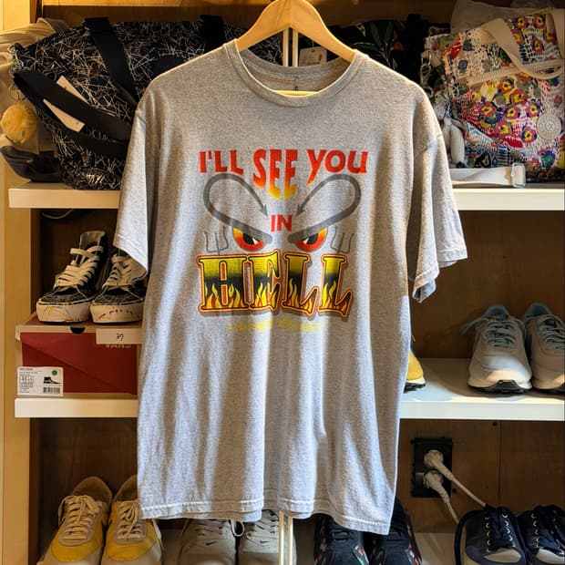 SEE YOU IN HELL vintage short sleeve