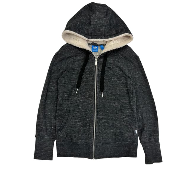 아디다스 트레포일 윈터 후드 집업