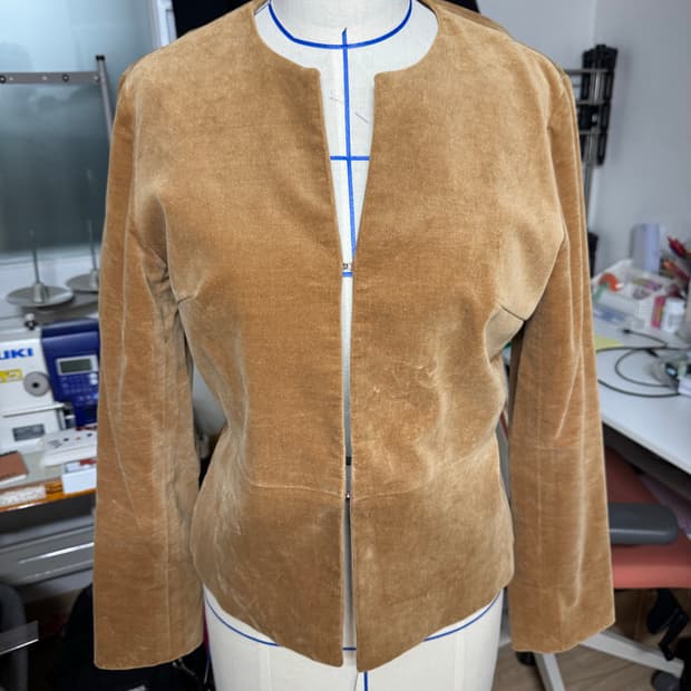 빈티지 스웨이드 자켓