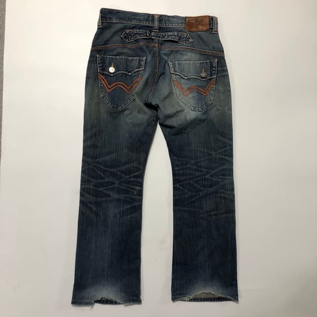 에드윈 재팬 신치백 데님팬츠 