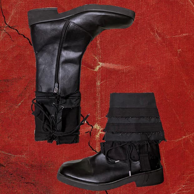 Alfredo bannister 알프레도 바니스터 헤비 레이어드 롱 부츠