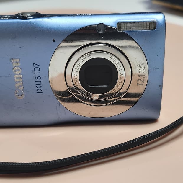 CANON IXUS 107 빈티지 레트로 디지털카메라