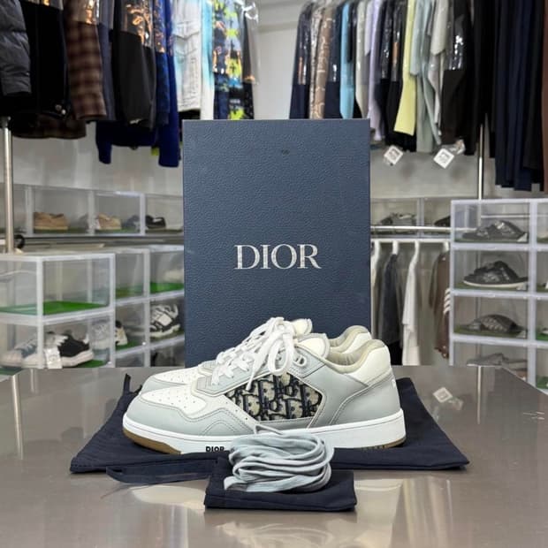 [리오브] 디올 오블리크 B27 로우탑 스니커즈