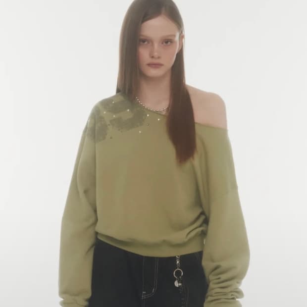 미드나잇 무브 crop 89 mtm (green)