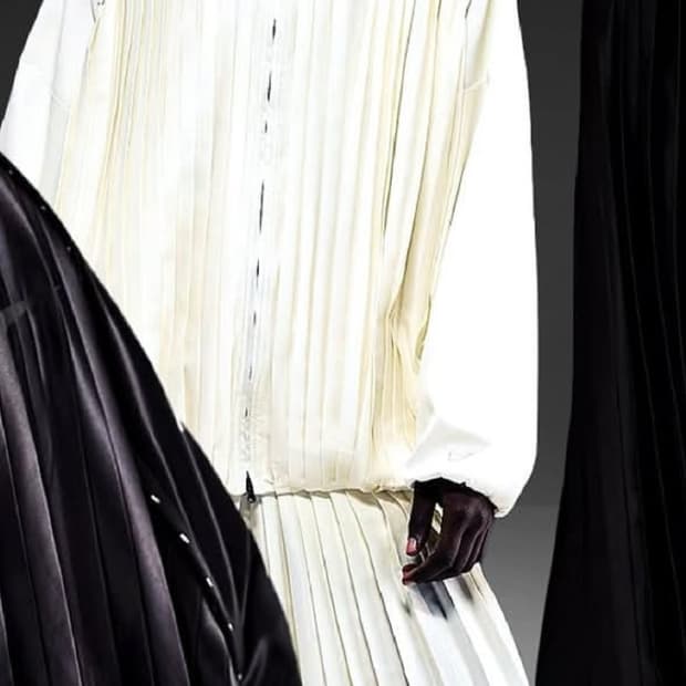 나이키 플리츠 자켓