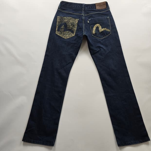 에비수 EVISU 청바지 스판 일자 사이즈30 R6436