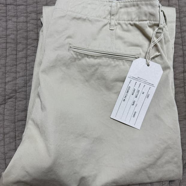 풀카운트 치노팬츠 1201 36