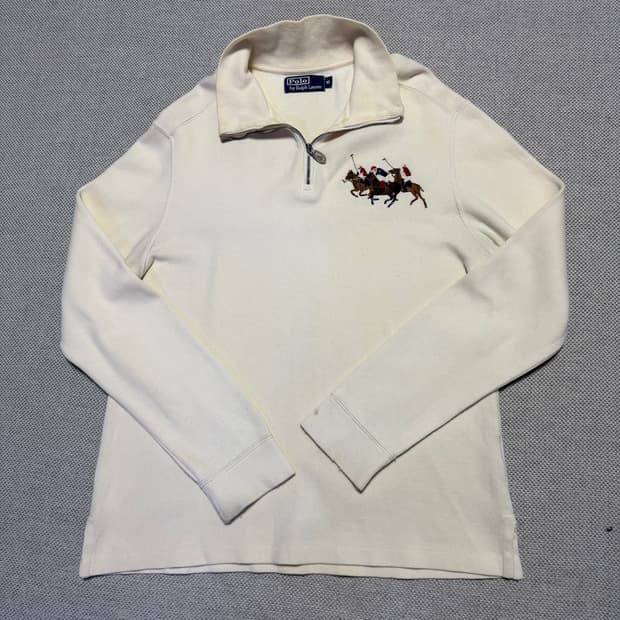 폴로 랄프로렌 하프집업 맨투맨