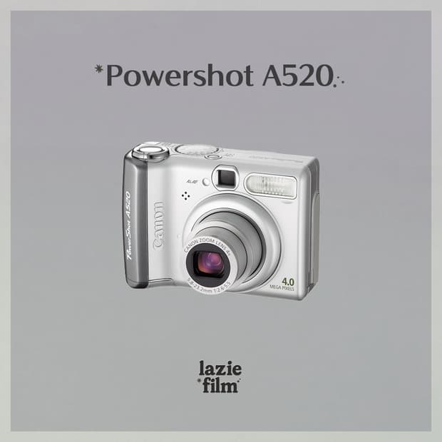 레어✧･ﾟCanon Powershot A520 캐논 파워샷 디카