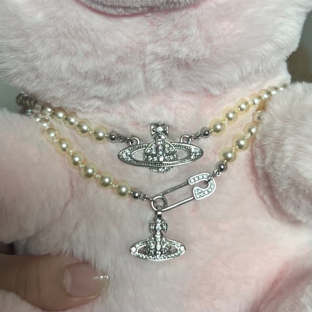 비비안웨스트우드 진주 목걸이