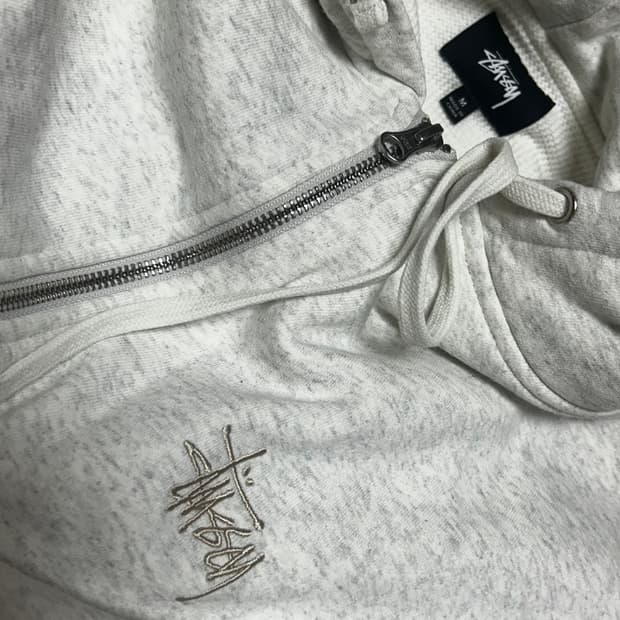 스투시 후드집업