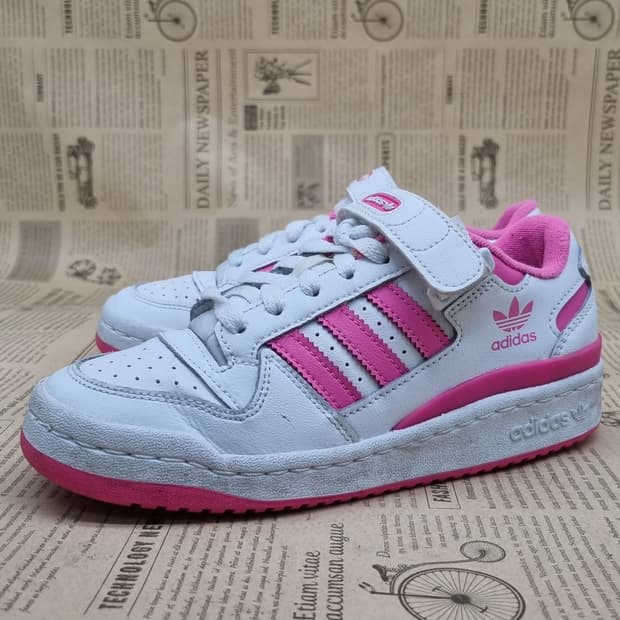 아디다스 포럼 로우 흰핑 운동화225