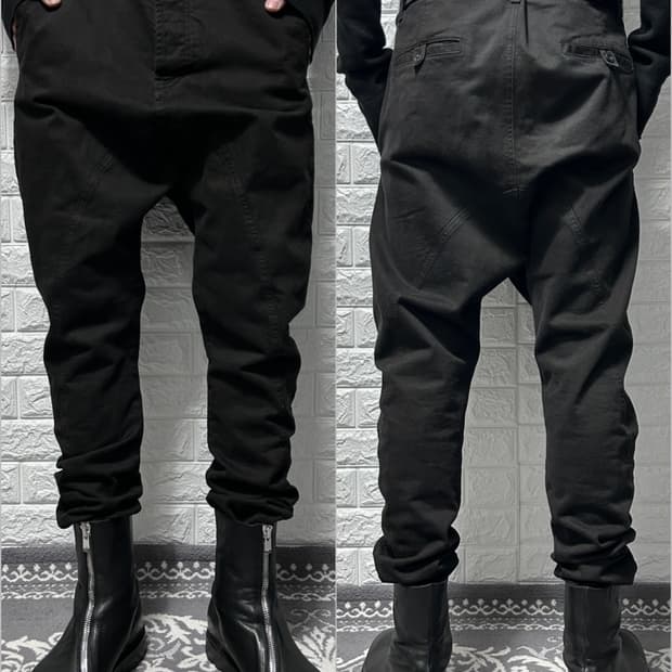 Poeme Bohemien 커브드 심 트라우져