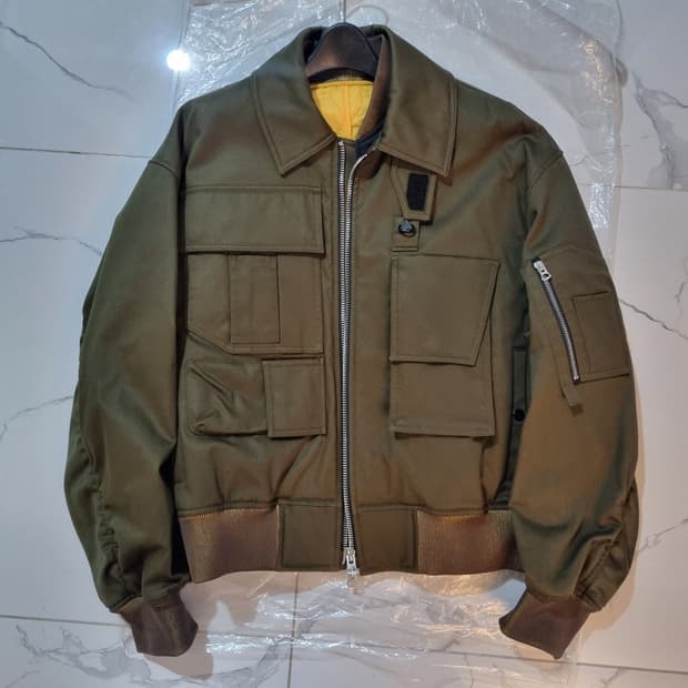 Solid Homme logo-plaque Bomber Jacket -
