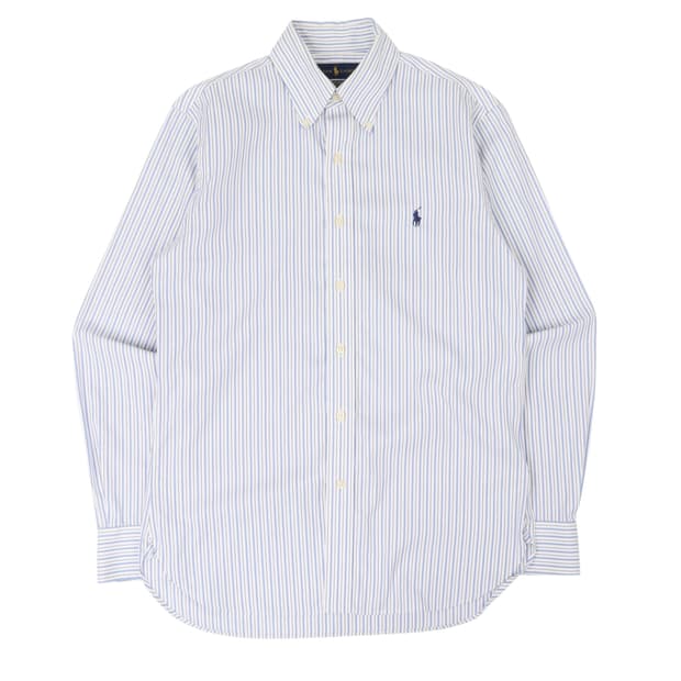 폴로 랄프로렌 스트라이프 이지 케어 커스텀핏 셔츠