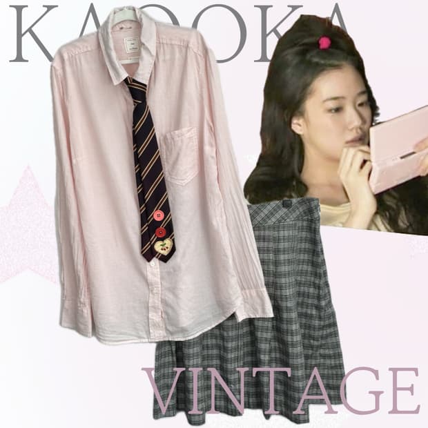 🎀하구미의 히메갸루 교복 코디세트🎀 셔츠 일본 교복 러블리
