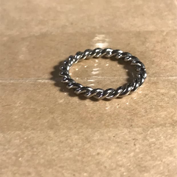 빈티지 써지컬 트위스터 밴드링