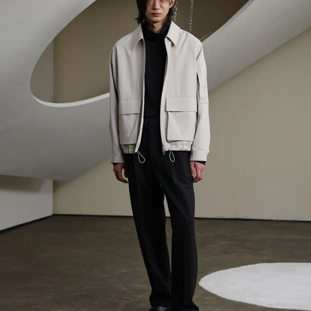 M 인사일런스 남자 간절기 블루종 자켓 점퍼 체감 L XL 100 105