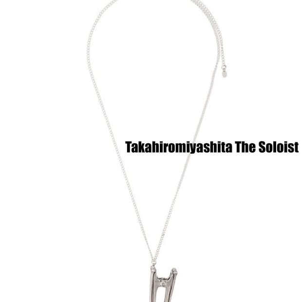 [OS] The soloist 더 솔로이스트 본 클립 목걸이