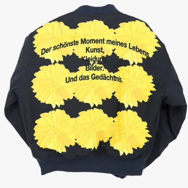더뮤지엄비지터 플라워쿤스트 MA-1 M size 