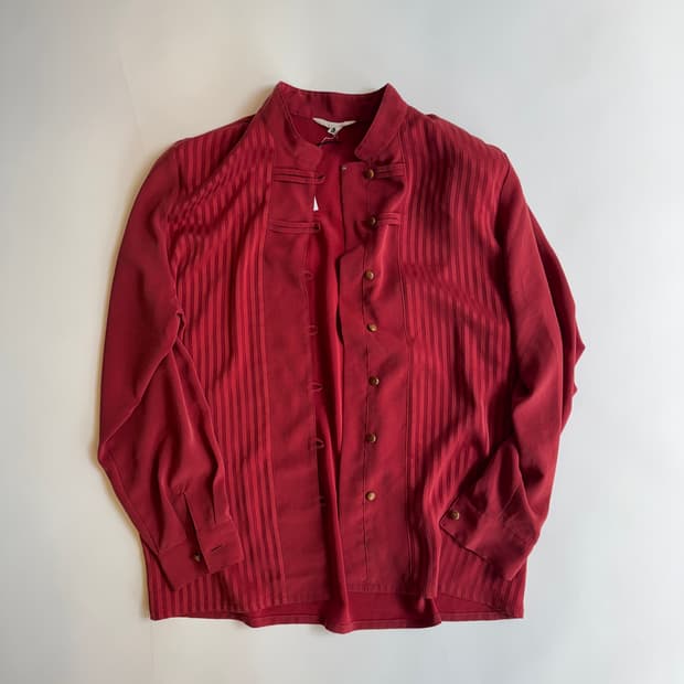 Red French Stripe Shirt