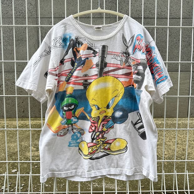 98 looney tunes tweety all over t shirt