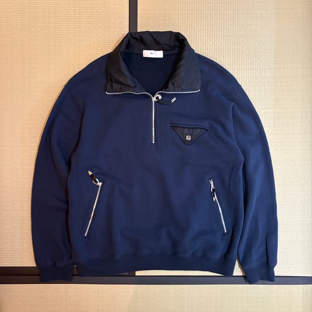 24AW TOGA VIRILIS 반집업 스웻