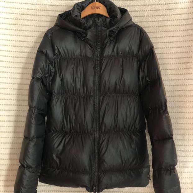 나이키 acg 800필 블랙 구스 다운 여성 L