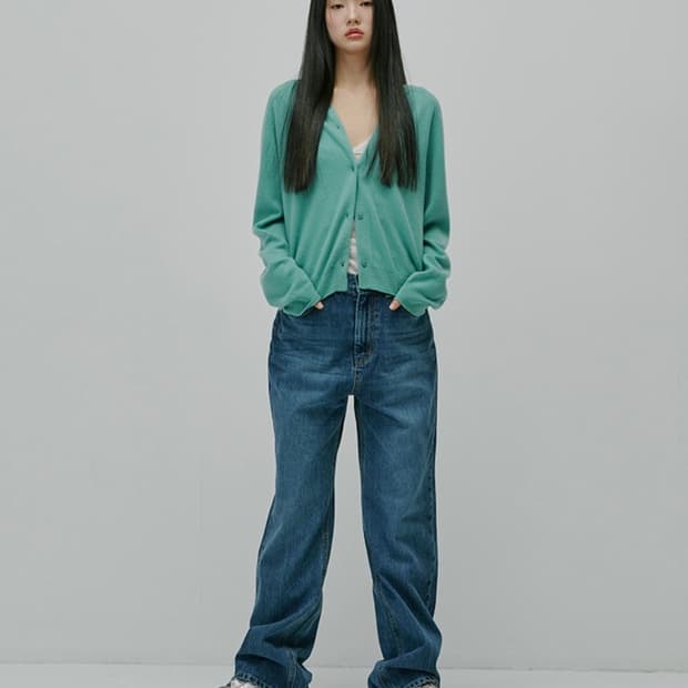 프레클 highwaist washing 데님 팬츠 M