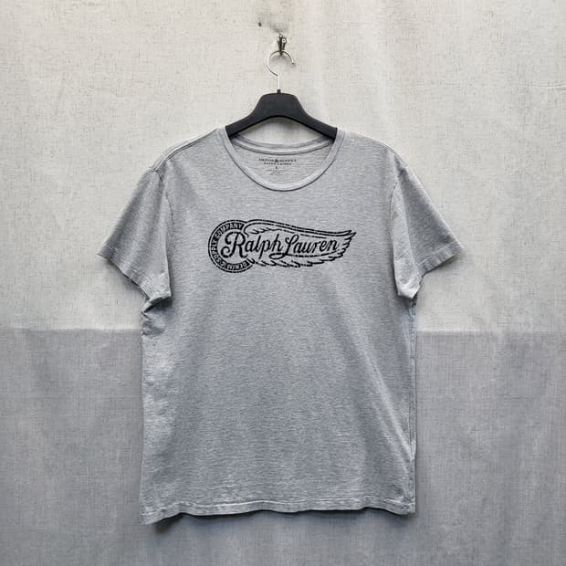 폴로 랄프로렌 회색 반팔 티셔츠